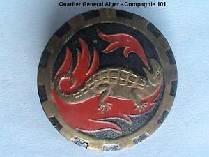 Materiel - compagnie 101- QG Alger